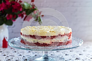 Classic Red velvet cake.