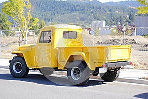 Classic restored Willys Jeep