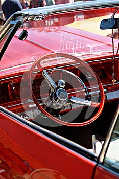 Classic retro car details