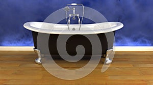 Classic roll top bath