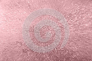 Classic rose gold glitter background with zoom effect - abstract texture