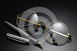 Classic round eyeglasses