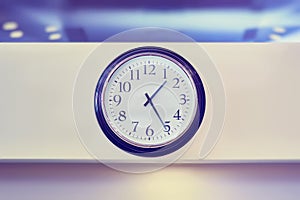 Classic round wall clock