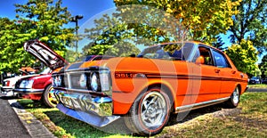 Classic 1970s Australian Ford Falcon