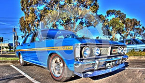 Classic 1970s Australian Ford Falcon