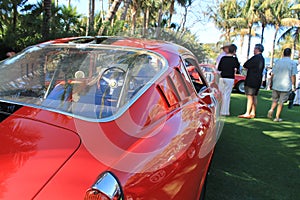 Classic 1950s Italian racecar