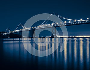 Classic San Francisco Bay Bridge