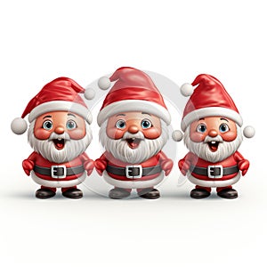 classic santa claus, the santa claus standing christmas background