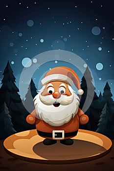 classic santa claus, the santa claus standing christmas background