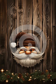 classic santa claus, the santa claus standing christmas background