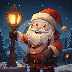 classic santa claus, the santa claus standing christmas background