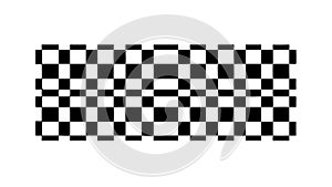 Classic Seamless Checkerboard Pattern, vector design Generative AI