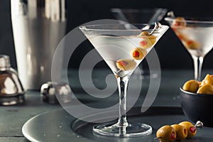 Classic Shaken Dry Vodka Martini