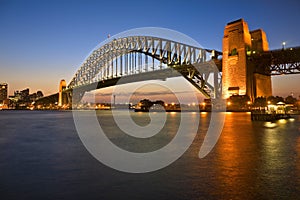 Sydney Harbour BRidge at Twilight