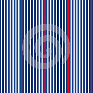 Classic simple stripes seamless pattern.