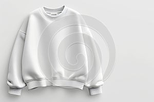 Classic soccer jersey design detailed shot on white background accentuates iconic features photo