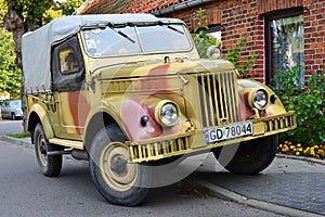 Classic Soviet car GAZ-69