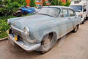 Classic Soviet car GAZ-21 Volga
