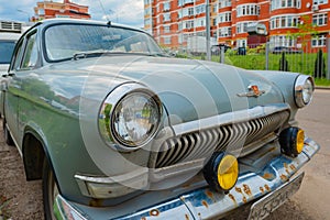 Classic Soviet car GAZ-21 Volga