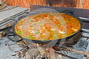 Classic Spanish paella