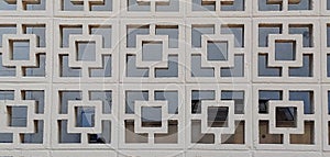Classic square inset design pattern