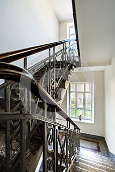 Classic staircase in a town house