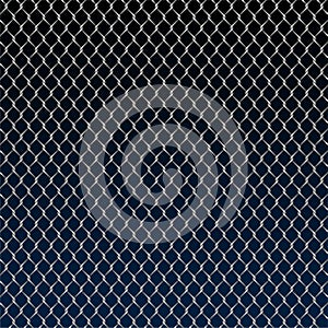 Classic steel wire fence background