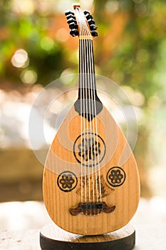 Classic stringed musical instrument Ud