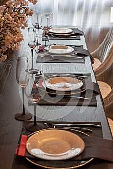 classic style dining room