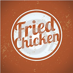 Classic Style Fried Chicken Stamps