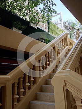 Classic style stair at SuanDusit University