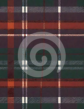 Classic Tartan Pattern, Generative AI