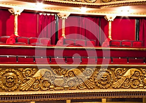 Classic theatre balcony photo