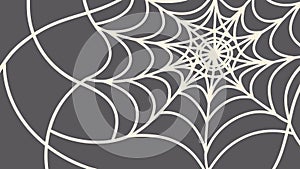 Intricate Spider Web Pattern, Nature's Geometric Design Vector Art, vector design Generative AI