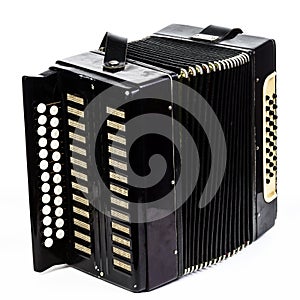 Classic vintage bayan close-up view