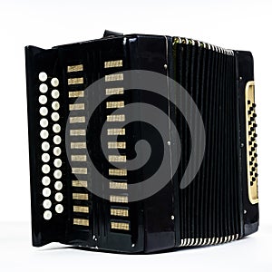 Classic vintage bayan close-up view