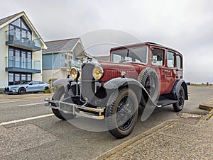 Classic vintage car the vauxhall Luton