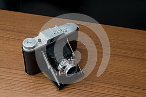 Classic Vintage Medium Format Folding Camera with A 120mm Film