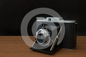 Classic Vintage Medium Format Folding Camera with A 120mm Film