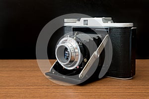 Classic Vintage Medium Format Folding Camera with A 120mm Film