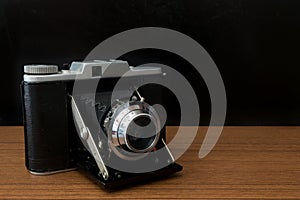 Classic Vintage Medium Format Folding Camera with A 120mm Film