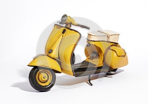 Classic vintage motor scooter