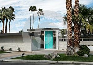 Palm Springs, California classic residential architecture photo