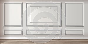 Classic wall panel arrangement