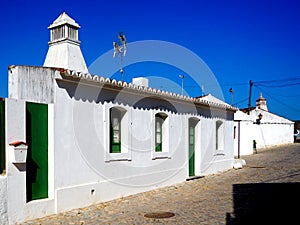 Classic White Portuguese Cottage