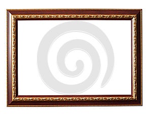 Classic wooden frame.