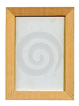 Classic wooden frame