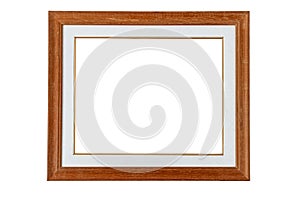 Classic wooden frame