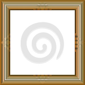 Classic wooden frame