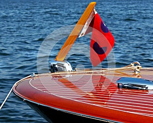 Classic Wooden Speed Boat 3